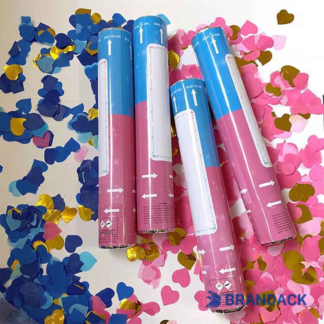 Gender Reveal Confetti Poppers Bulk Wholesale Supplier