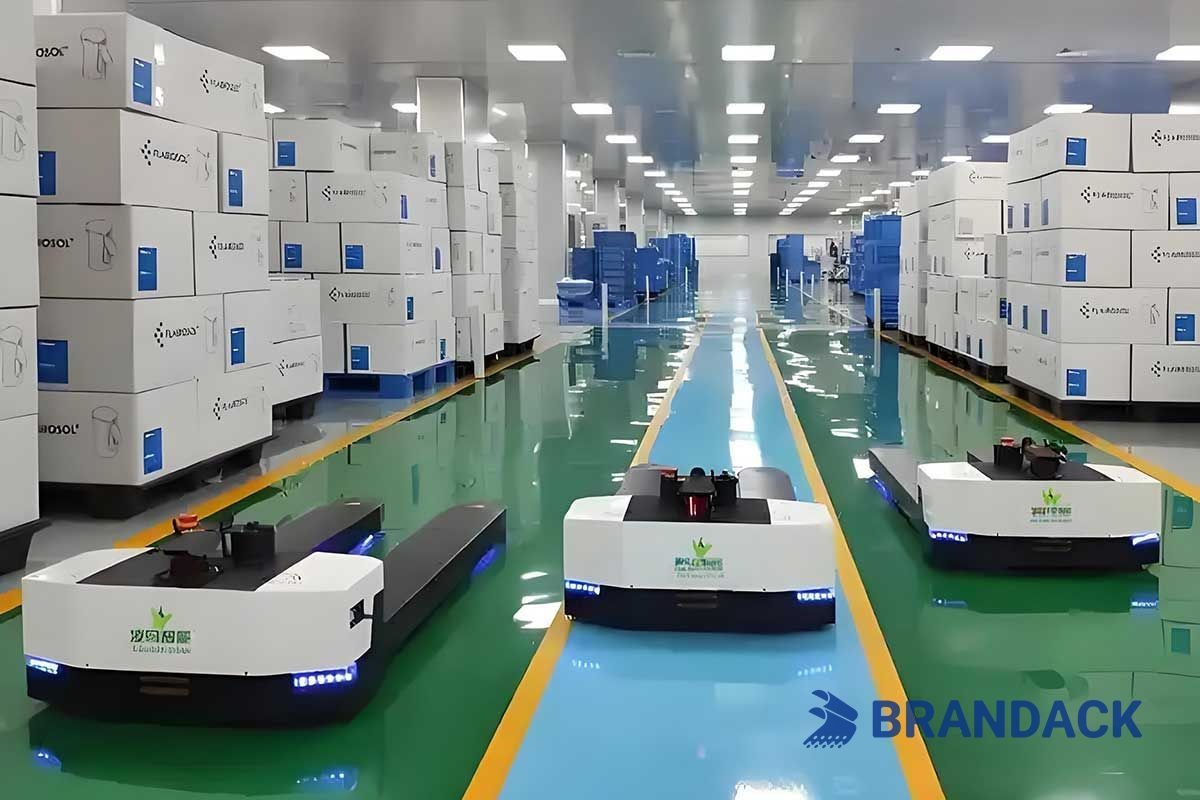 AGV Handling Robot 02 - Warehousing Technology Innovation