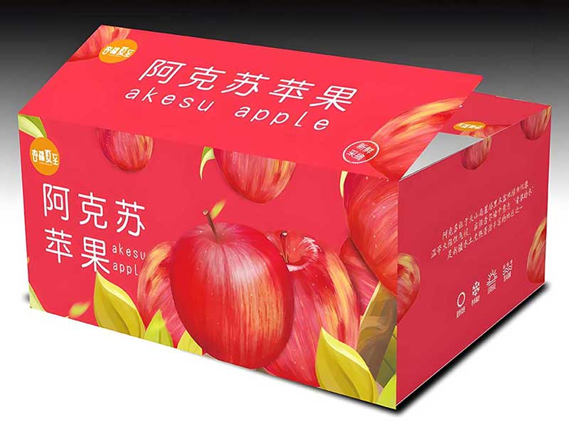 Custom Apple Fruit Packaging Boxes Design, Apple Carton Package and Shipping Boxes