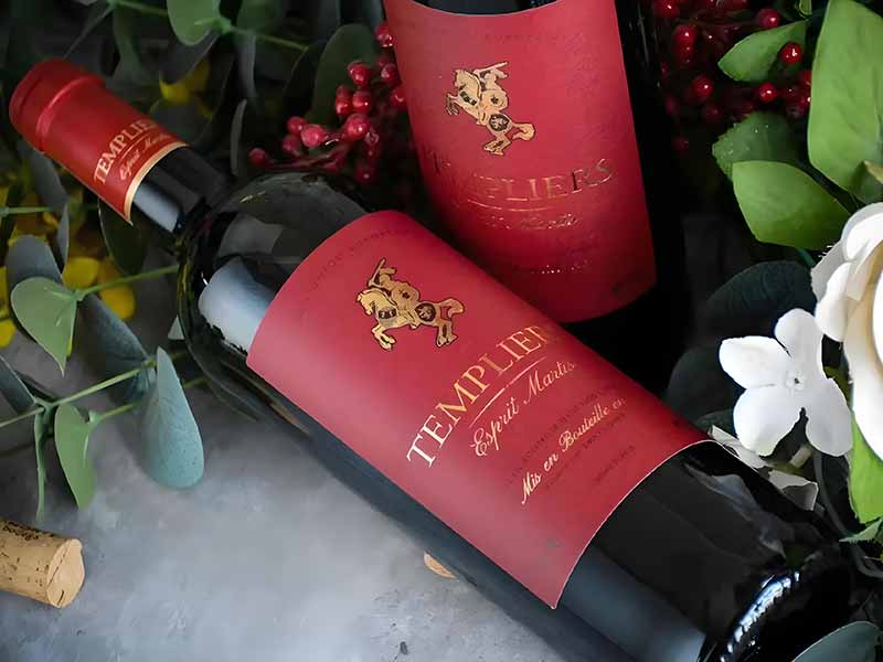 Custom Wine Bottle Label Stickers Printing & Design Tailored to Brand