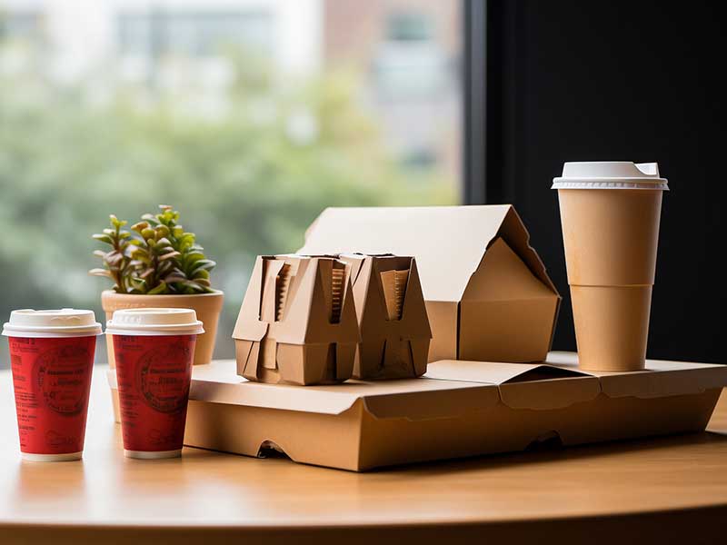 To Go Packaging Food Service Supplies: Custom Take Out Bags & Takeaway Paper Boxes