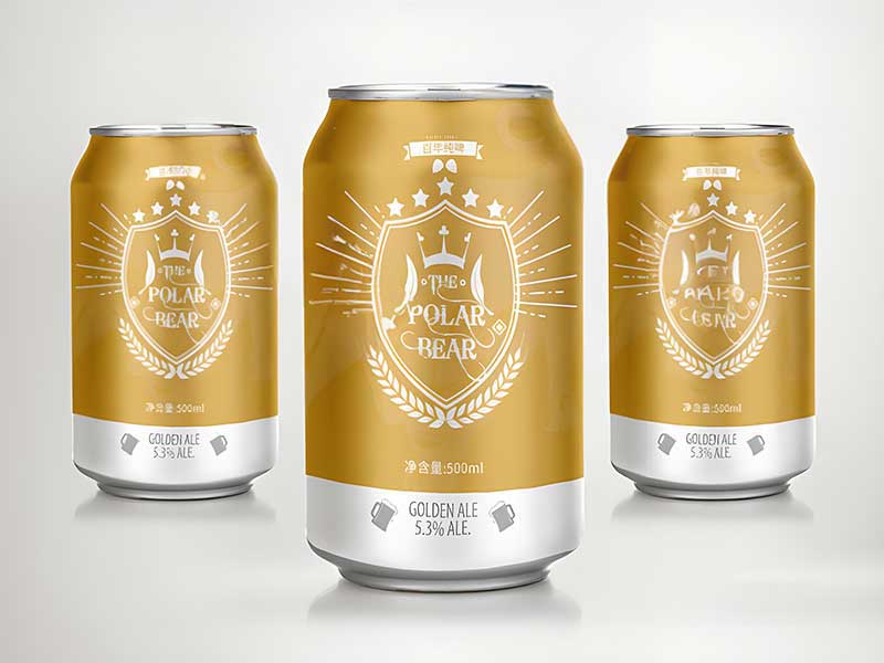 Custom Cool Craft Beer Can Label Design, Beer Can Shipping & Packaging Boxes, Cardboard Beer Can Carrier 4 6 12 Pack