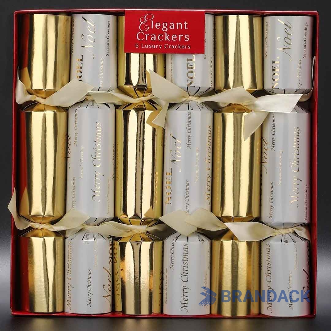 Top Company Branded Christmas Gifts with Logo - Bulk Buy Cool Unique Xmas Crackers for Clients