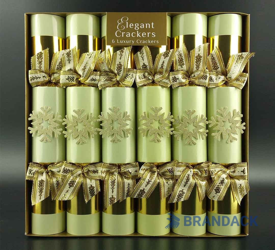 Personalized Company Business Christmas Gifts for Clients - Personalised Corporate Christmas Crackers with Gifts