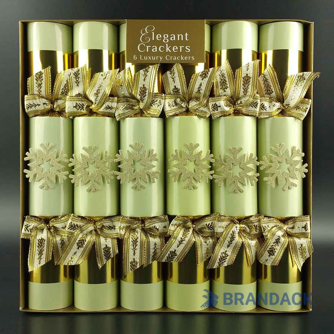 Personalized Company Business Christmas Gifts for Clients - Personalised Corporate Christmas Crackers with Gifts