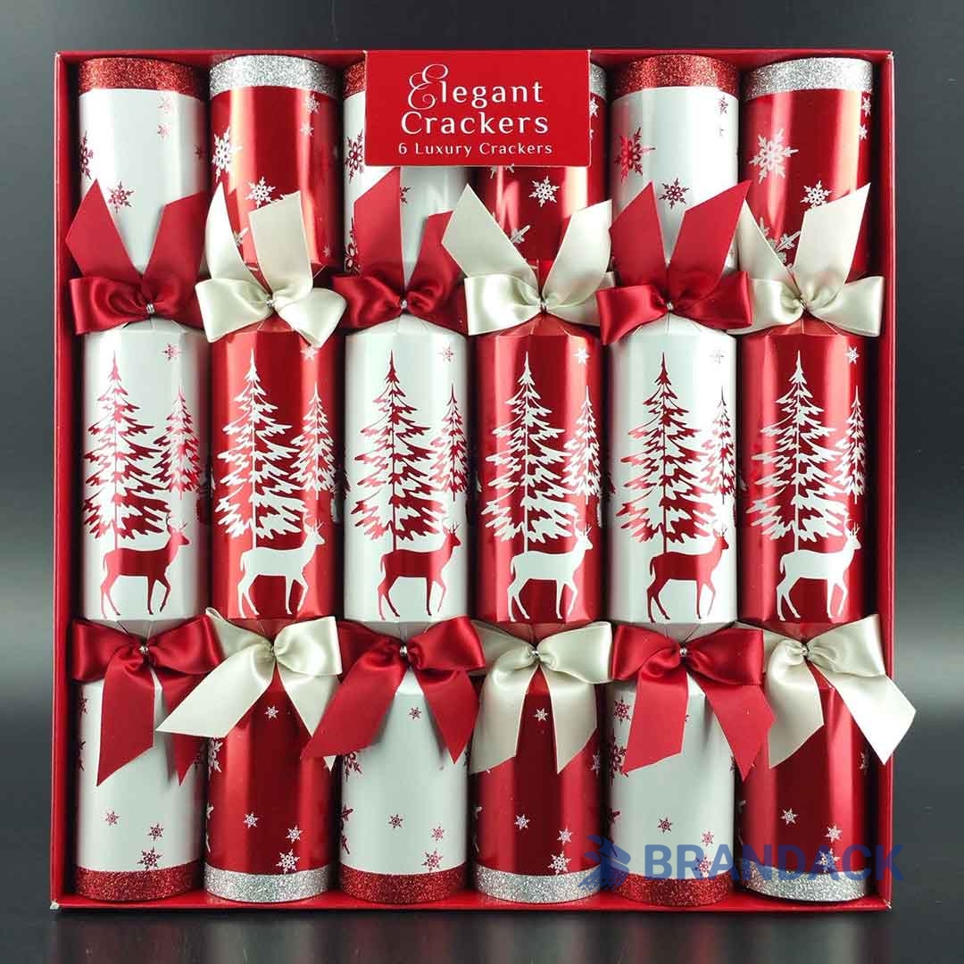 Festive Corporate Christmas Party Gifts - Xmas Crackers with Good Gifts for Company Christmas Party