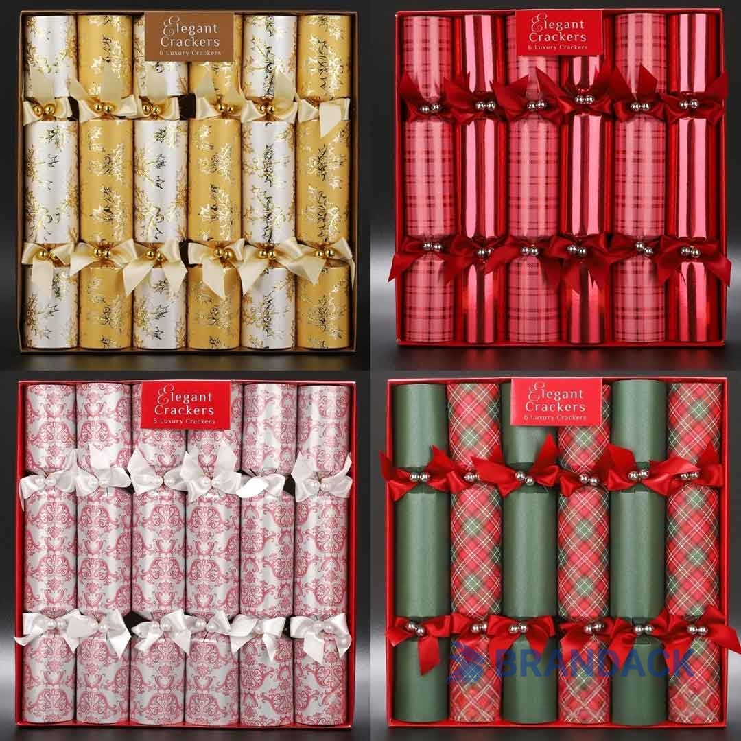 Custom Personalised Christmas Bon Bons with Design & Printing Service