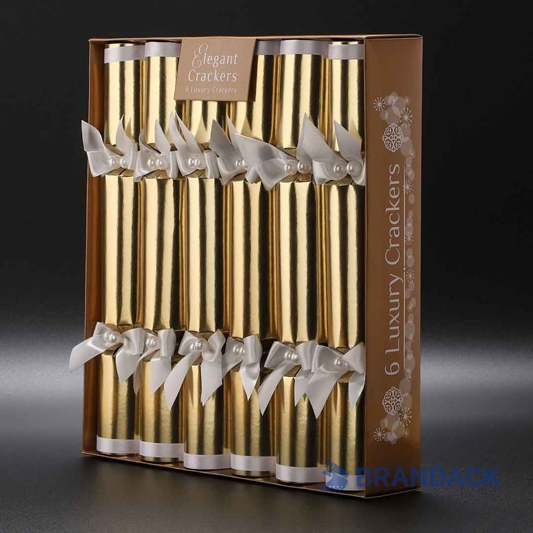 Custom Charity Christmas Crackers for Branding Promotional Xmas Gifts