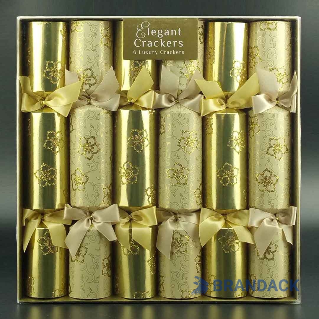 Custom Charity Christmas Crackers for Branding Promotional Xmas Gifts