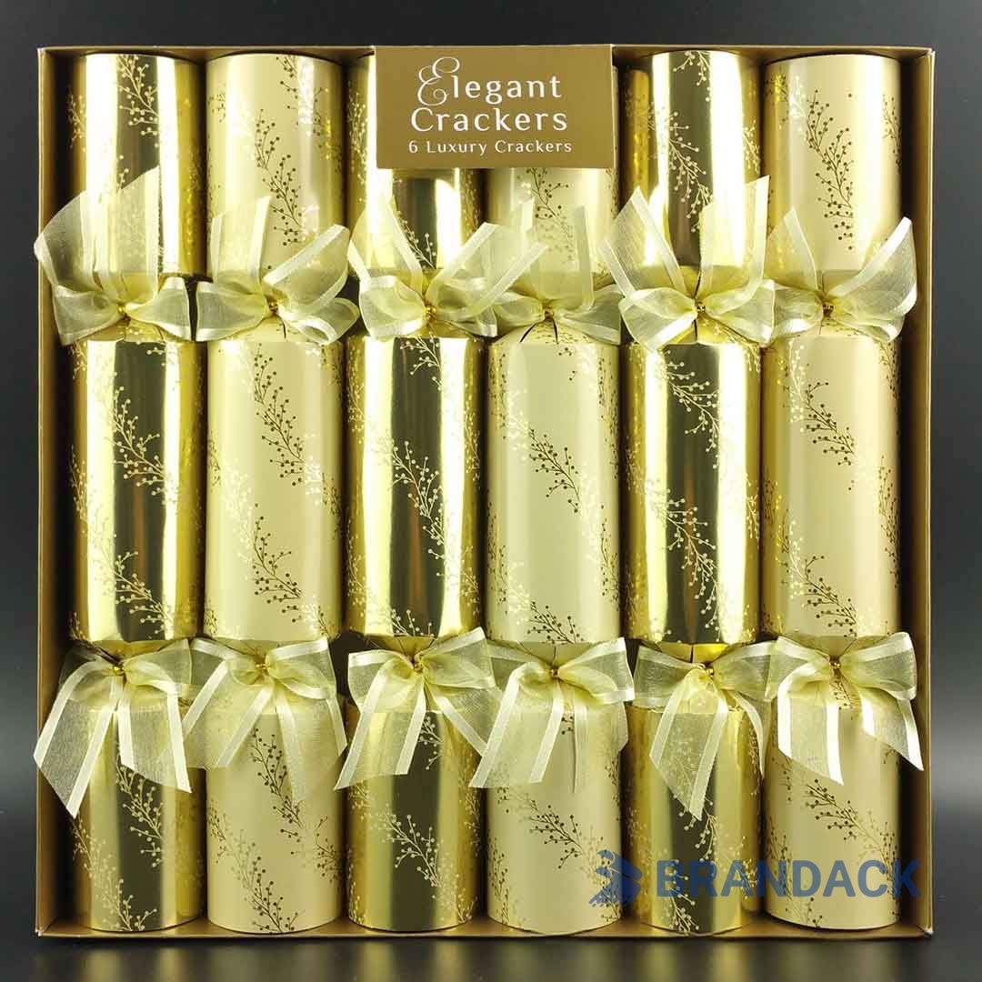 Custom Charity Christmas Crackers for Branding Promotional Xmas Gifts