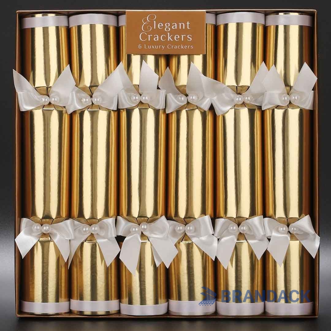 Custom Charity Christmas Crackers for Branding Promotional Xmas Gifts