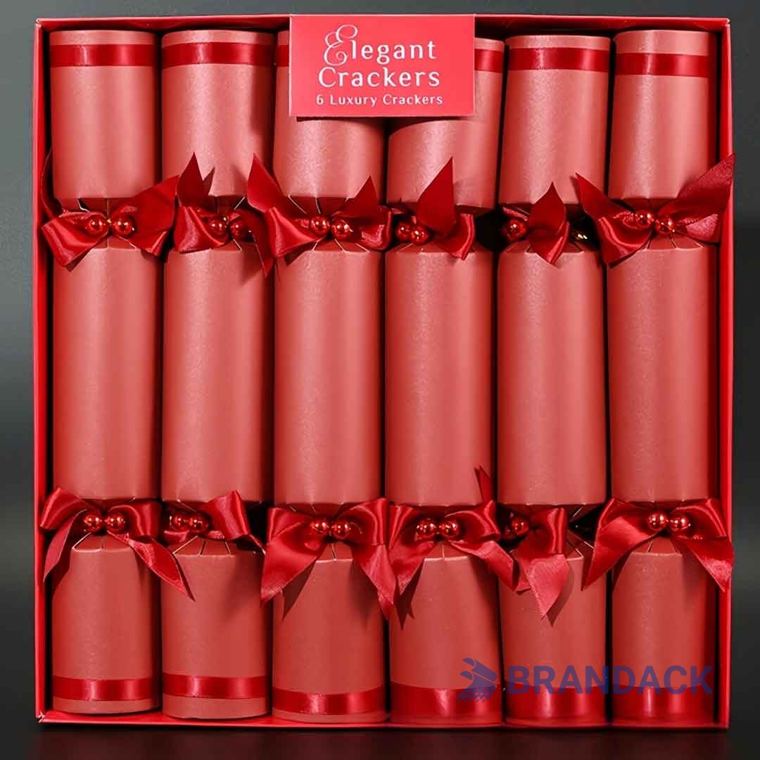 Custom Charity Christmas Crackers for Branding Promotional Xmas Gifts