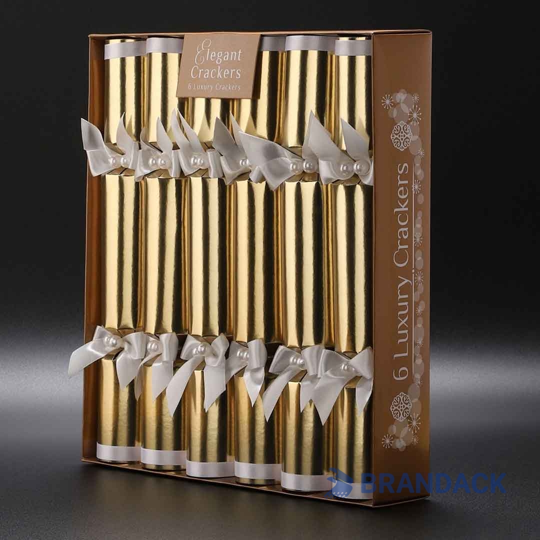 Custom Charity Christmas Crackers for Branding Promotional Xmas Gifts
