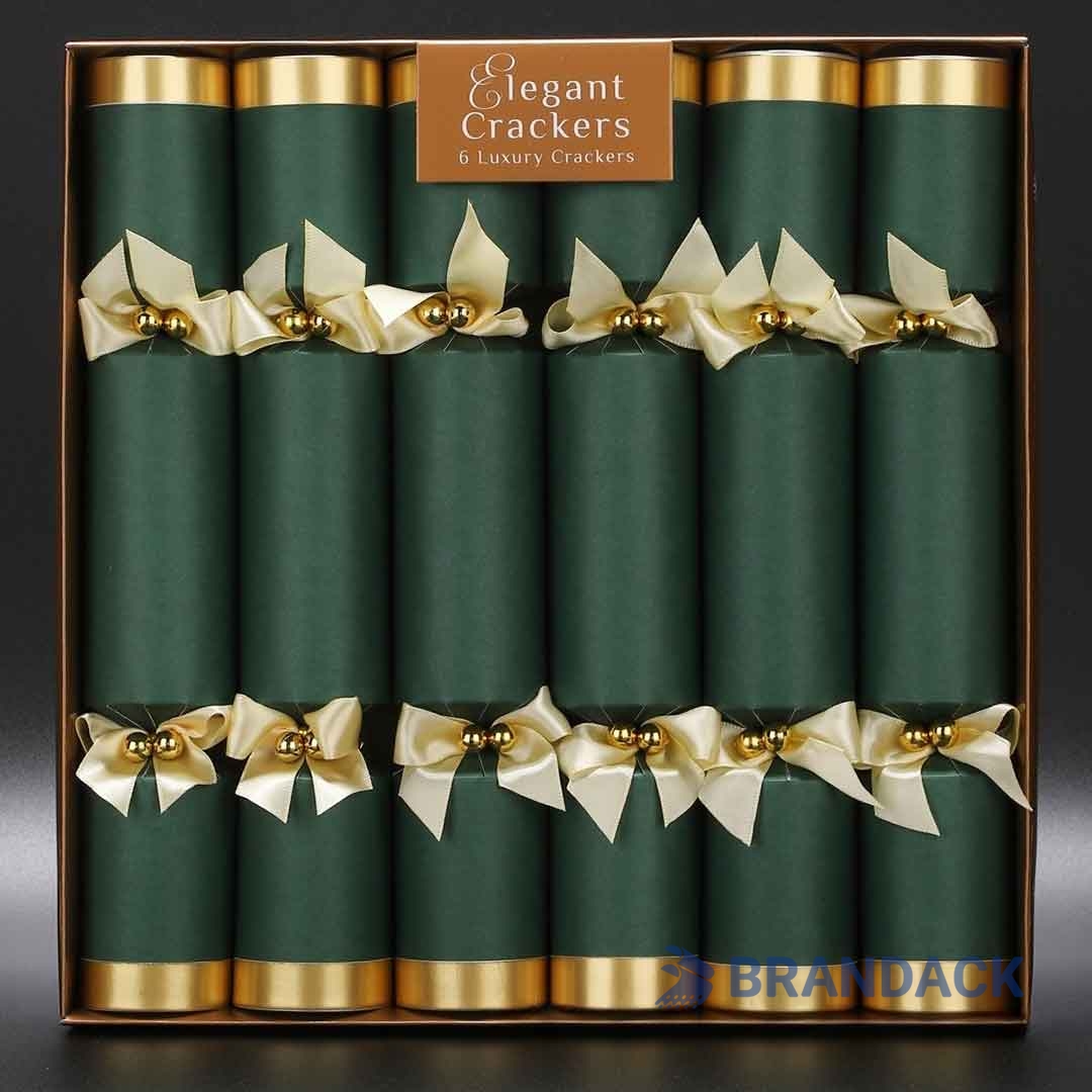 Custom Charity Christmas Crackers for Branding Promotional Xmas Gifts