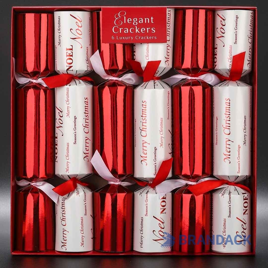 Custom Charity Christmas Crackers for Branding Promotional Xmas Gifts