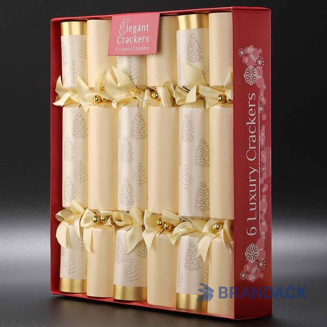 Custom Charity Christmas Crackers for Branding Promotional Xmas Gifts