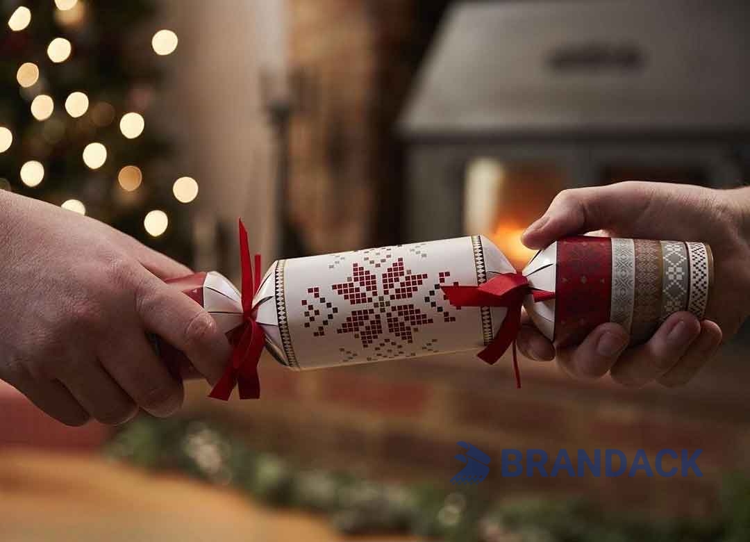 Eco Friendly Sustainable Christmas Bon Bons with Paper FSC Certified